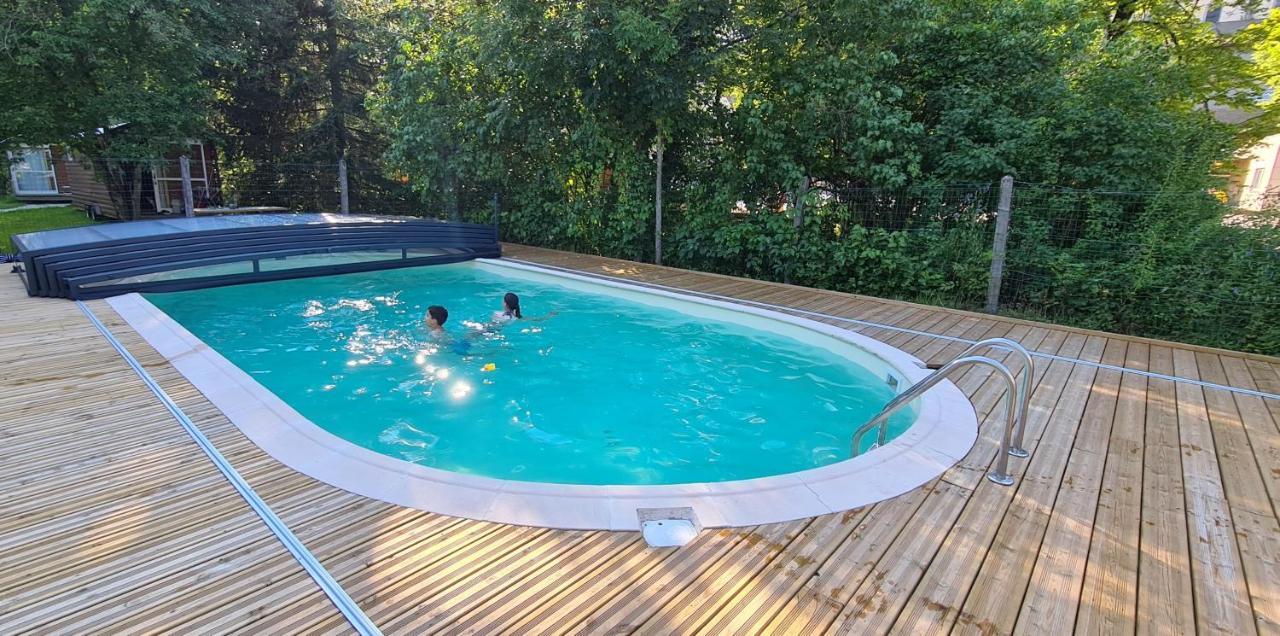 Roulottes Gîtes - Auberge de la Rivière Foncine-le-Haut Extérieur photo