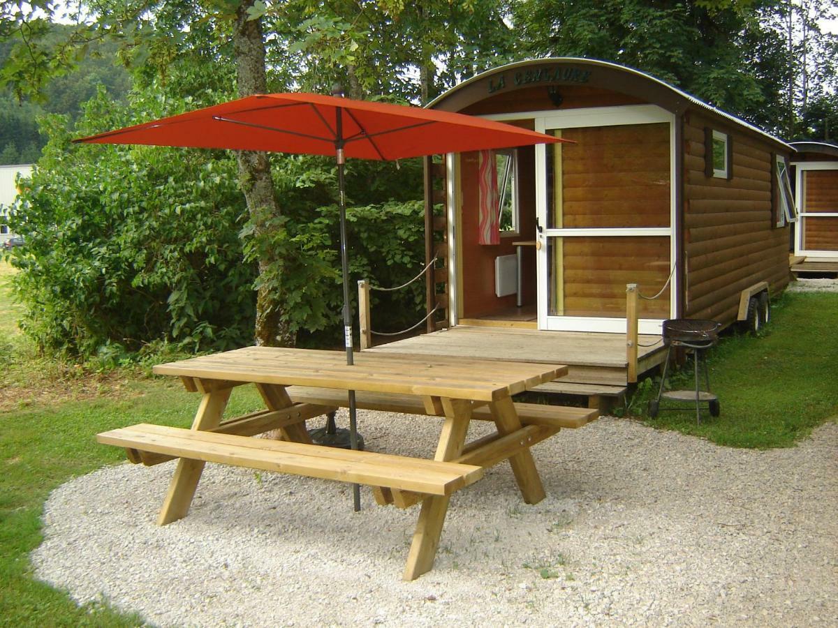 Roulottes Gîtes - Auberge de la Rivière Foncine-le-Haut Extérieur photo